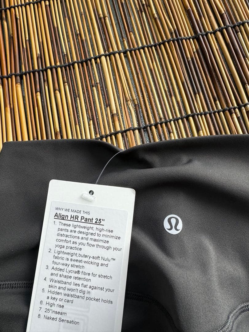 Lululemon Align Pant 28\" グレー 6サイズ