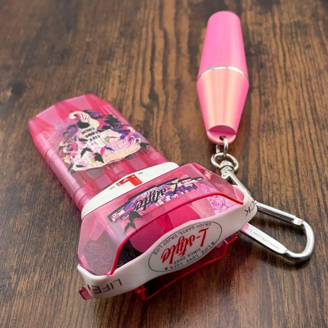 【TARGET】ダーツセット ＊ エルスタイル ダーツケース ピンク 限定モデル