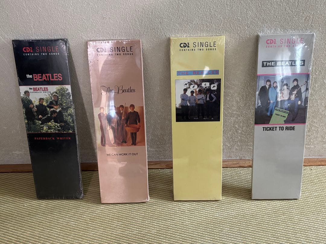 ビートルズ　シングルCD LONG BOX 22セット未開封！