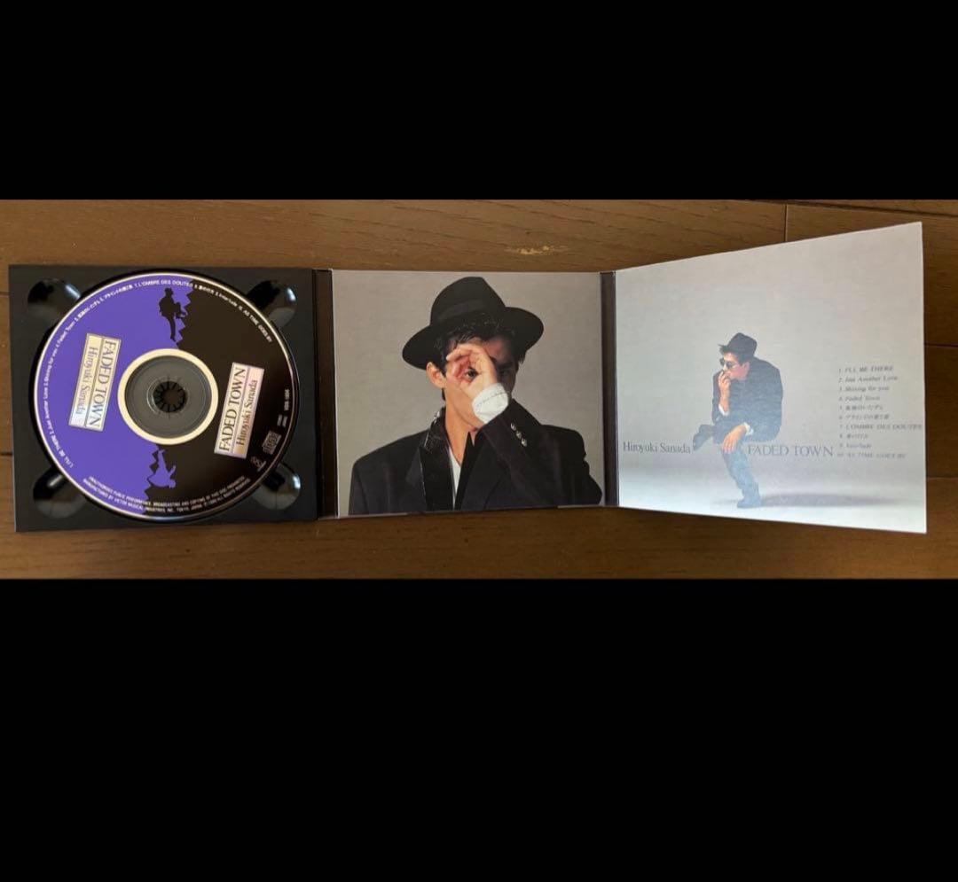 【超希少品】真田広之 ニッセイトランプ＋CD「FADED TOWN」セット