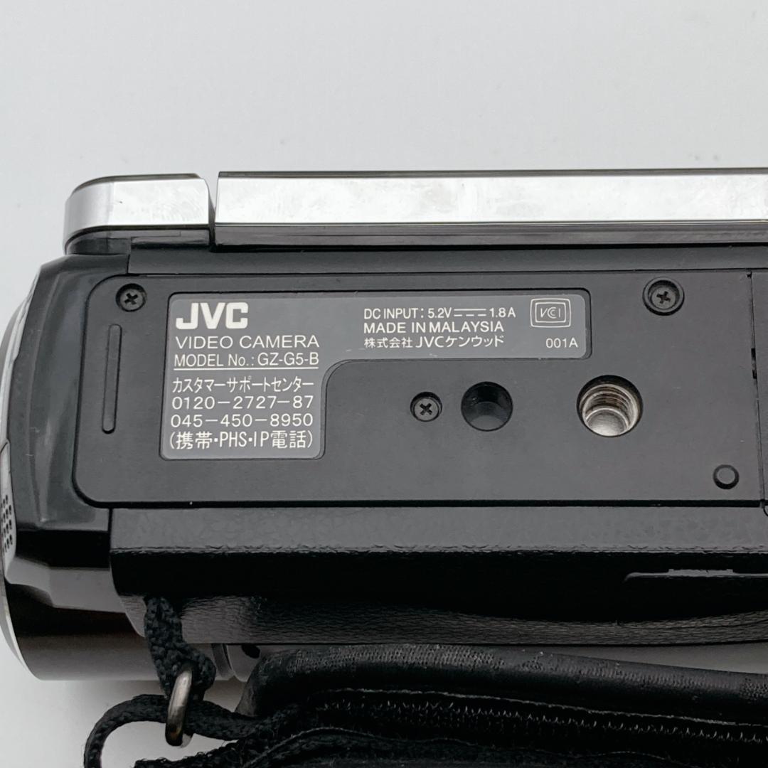 実写有【未使用級】JVC Everio GZ-G5-B デジタルビデオカメラ 黒