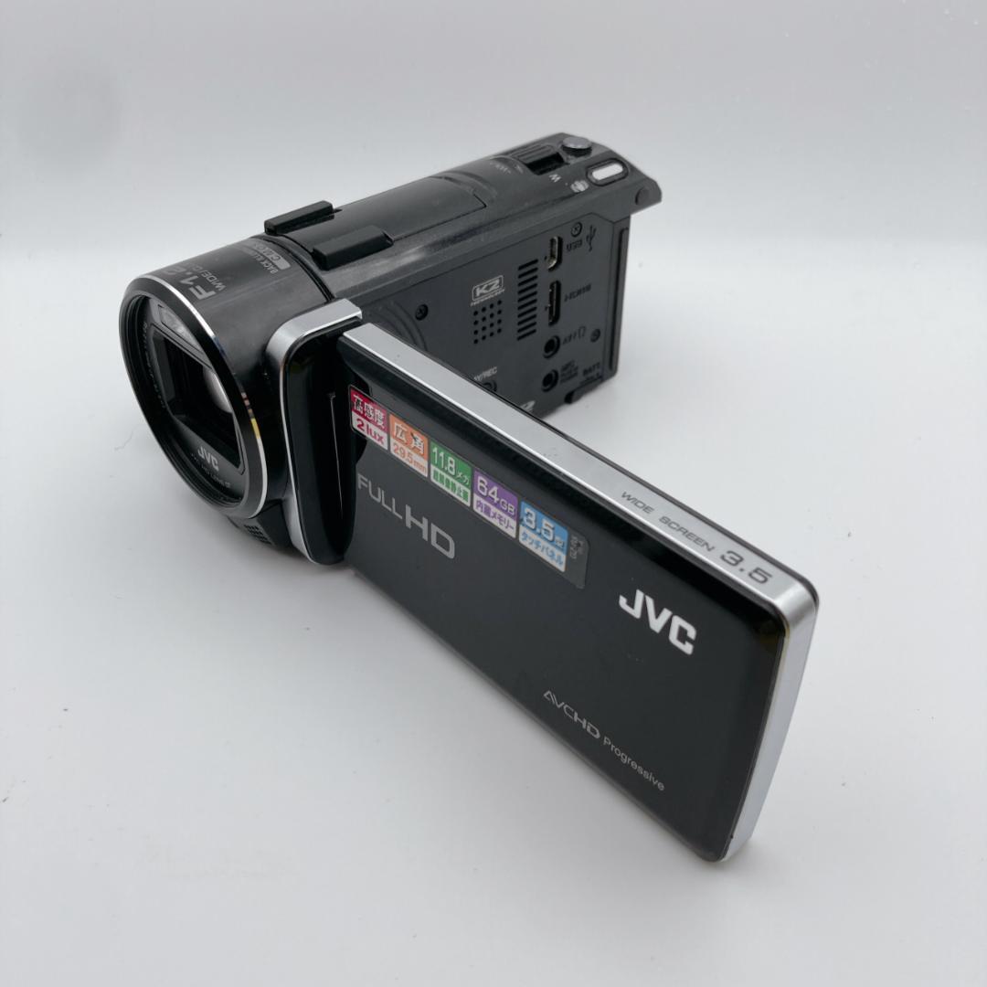実写有【未使用級】JVC Everio GZ-G5-B デジタルビデオカメラ 黒