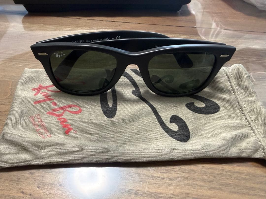キラリンRay-Ban Wayfarer サングラス ブラック