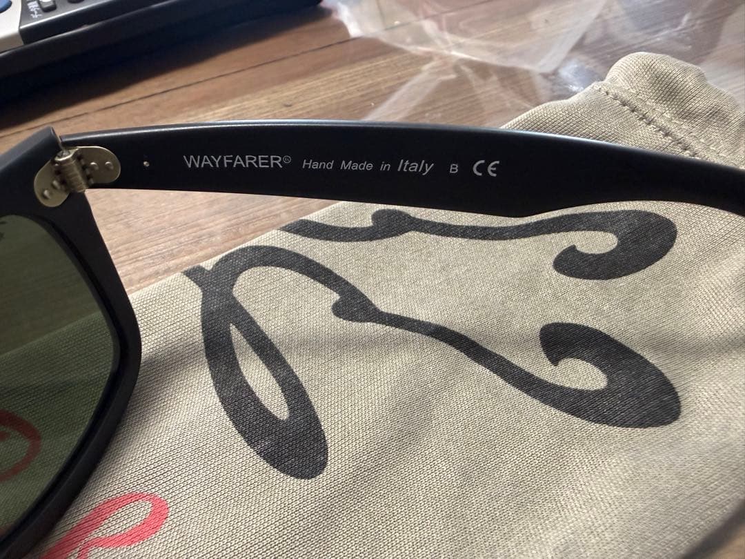 キラリンRay-Ban Wayfarer サングラス ブラック