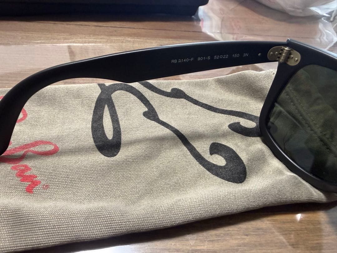 キラリンRay-Ban Wayfarer サングラス ブラック