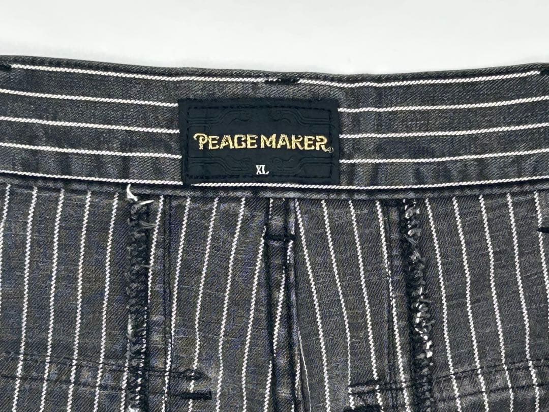 PEACEMAKER ピースメーカー ピンストライプ トライバル刺繍 XL