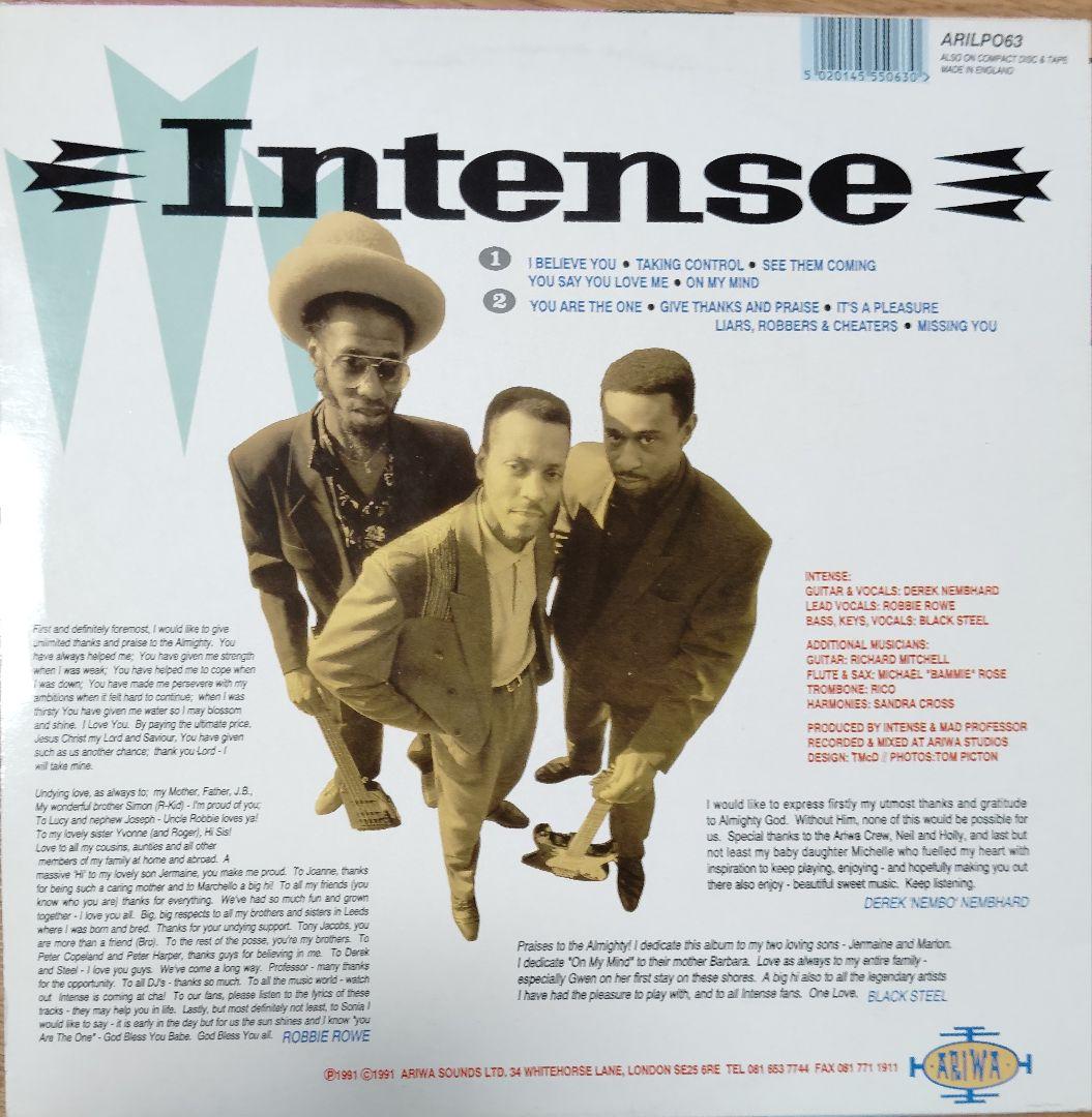 Intense/love＆life LOVERSレコード ARIWA