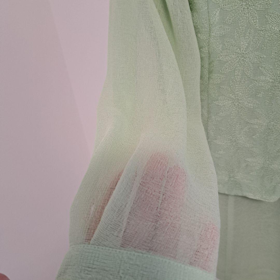 【週末限定価格！】最高級 美品/レリアン/13+ 高級ライン 総刺繍アンサンブル