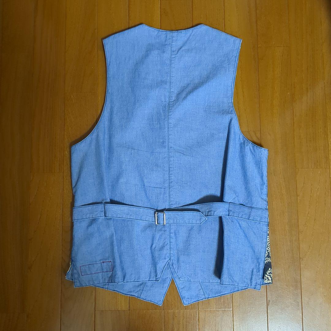 【新品】ボーイズマーケット別注バンダナベスト/Mサイズ/ネイビー