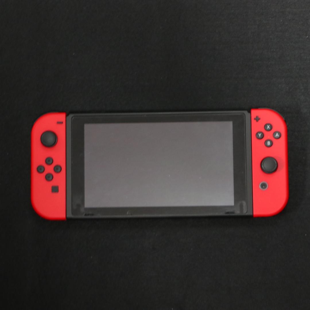 Nintendo Switch 本体 箱あり スーパーマリオ 付属品なし