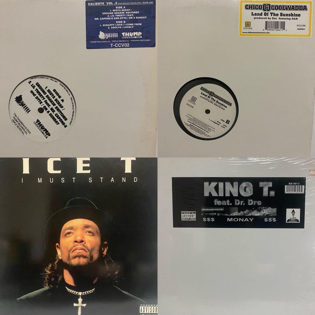 大量箱売り WESTCOAST HIPHOP レコード 60枚セット　まとめ売り