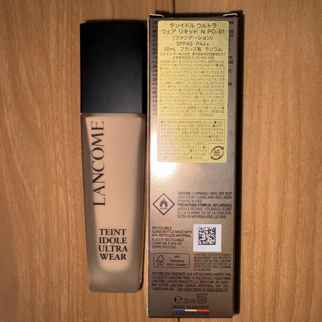 ランコム タンイドル ウルトラウェア リキッド PO-01 30ml