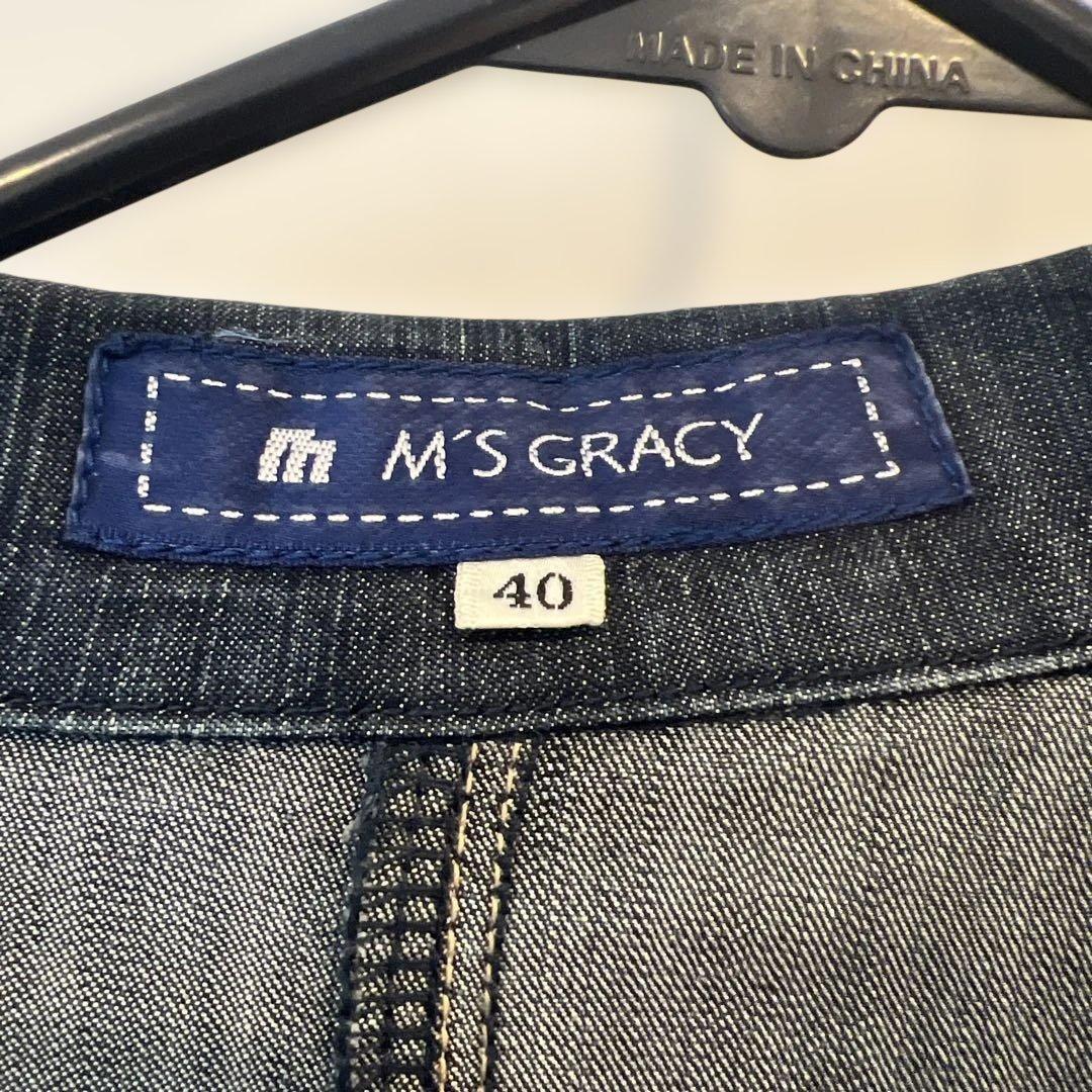 期間限定セール　M'S GRACY デニムコート 40