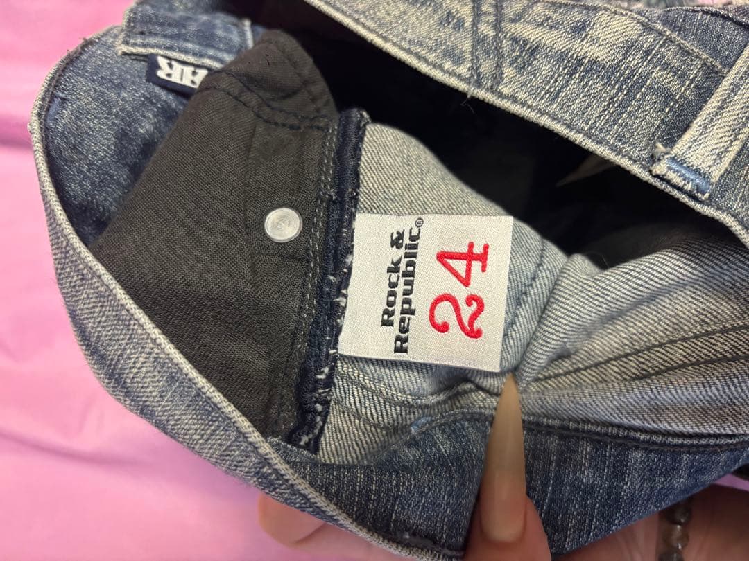 VictoriaBeckham ローライズブーツカットデニム　ベルボトム　y2k