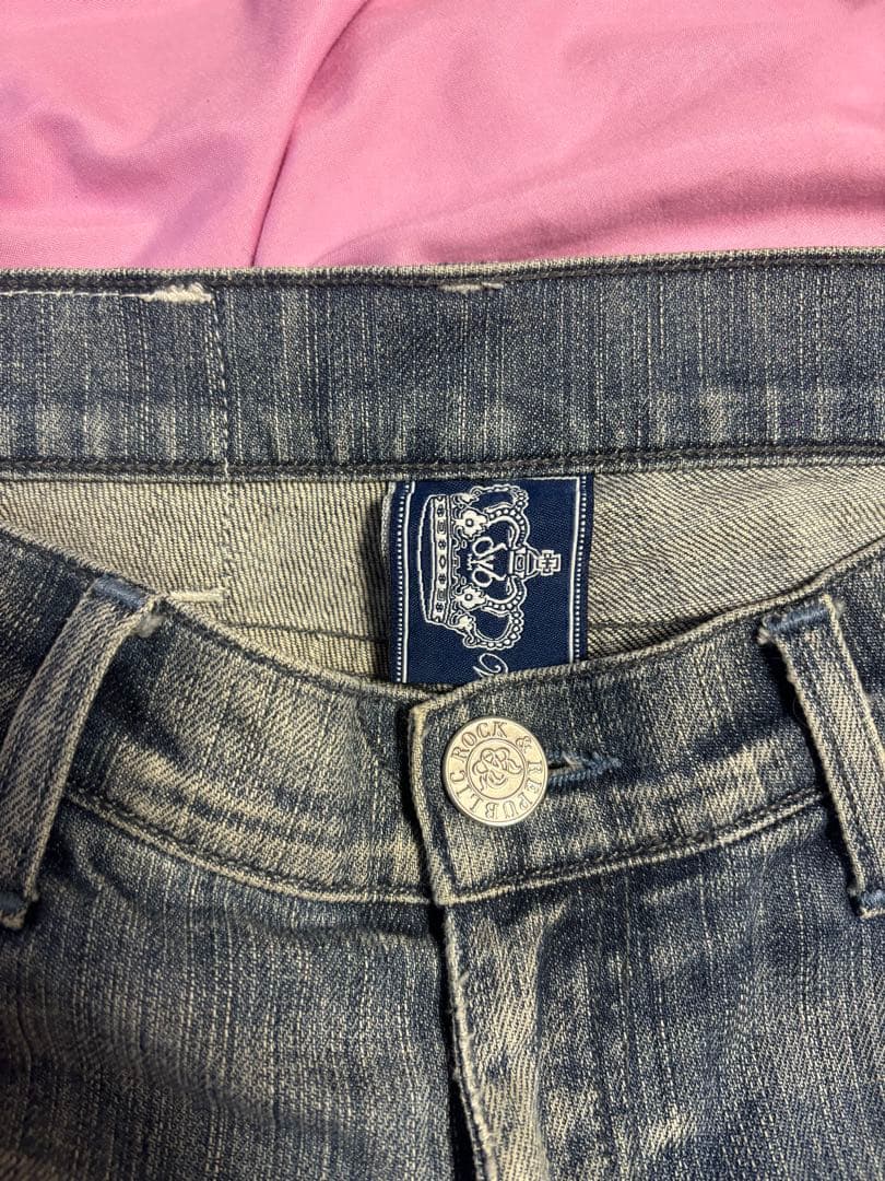 VictoriaBeckham ローライズブーツカットデニム　ベルボトム　y2k