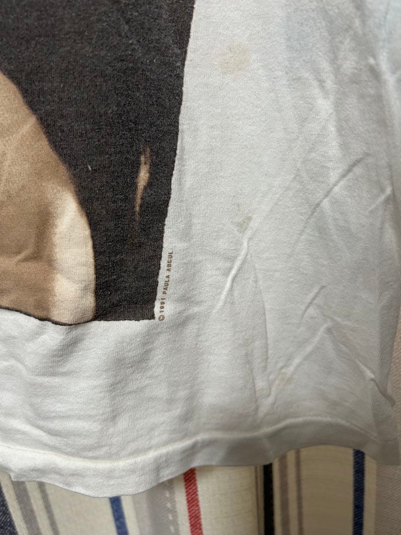 Paula Abdul Tシャツ バンド　ロック　フォト　ヴィンテージ