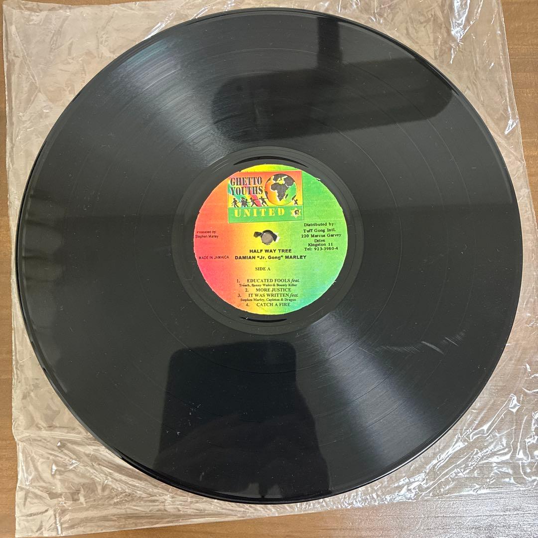 激レア 2LP Damian Marley /Halfway Tree レコード