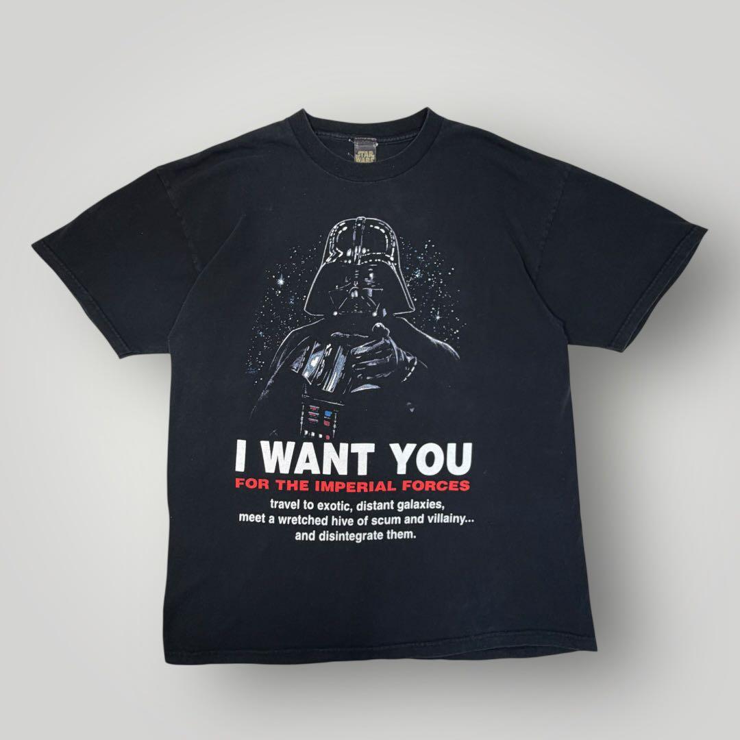 90s STAR WARS ヴィンテージ Tシャツ XLダースベイダー 展示会系