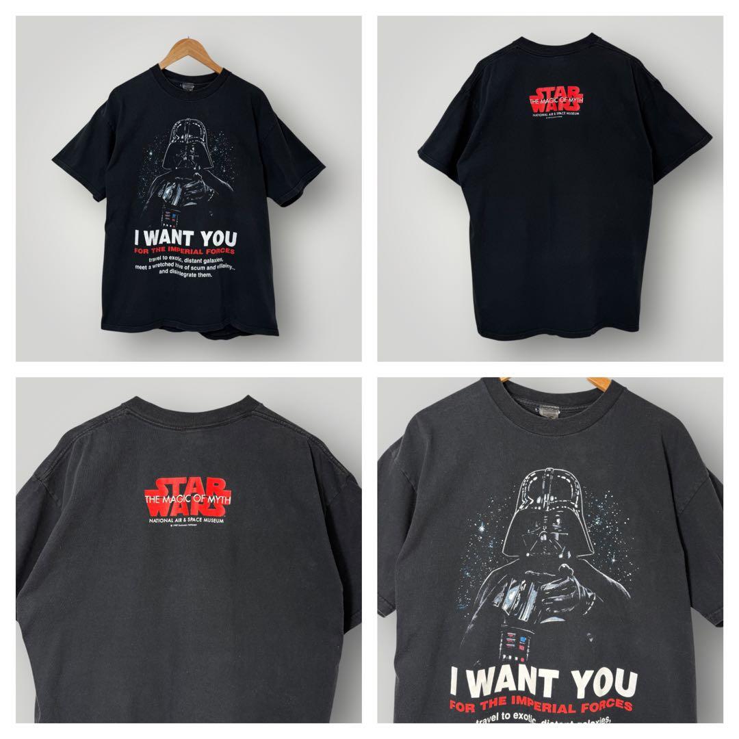 90s STAR WARS ヴィンテージ Tシャツ XLダースベイダー 展示会系