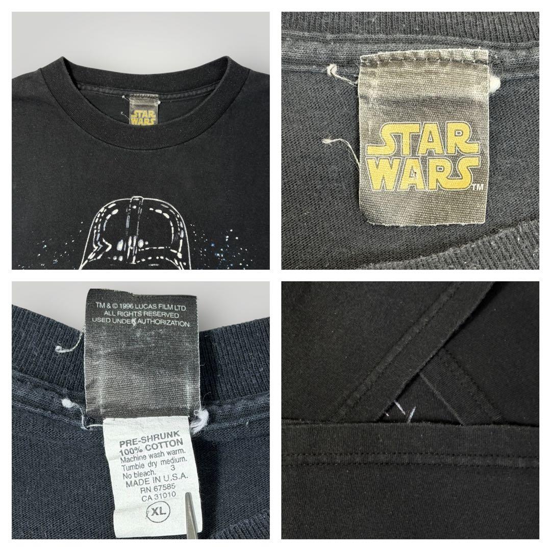 90s STAR WARS ヴィンテージ Tシャツ XLダースベイダー 展示会系