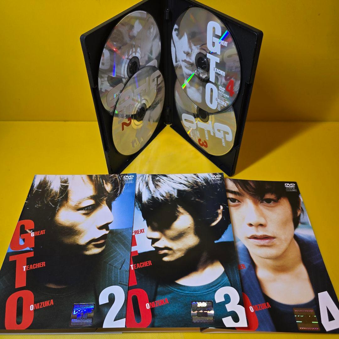 新品ケース交換済　GTO TVドラマ　全4巻　+スペシャル　DVD全5巻セット