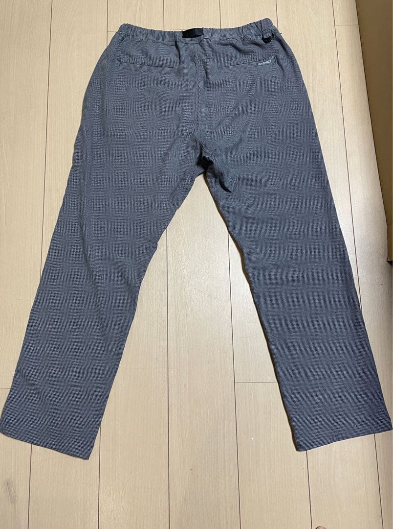 値下げ　GRAMICCI グレー ストレートパンツ XL