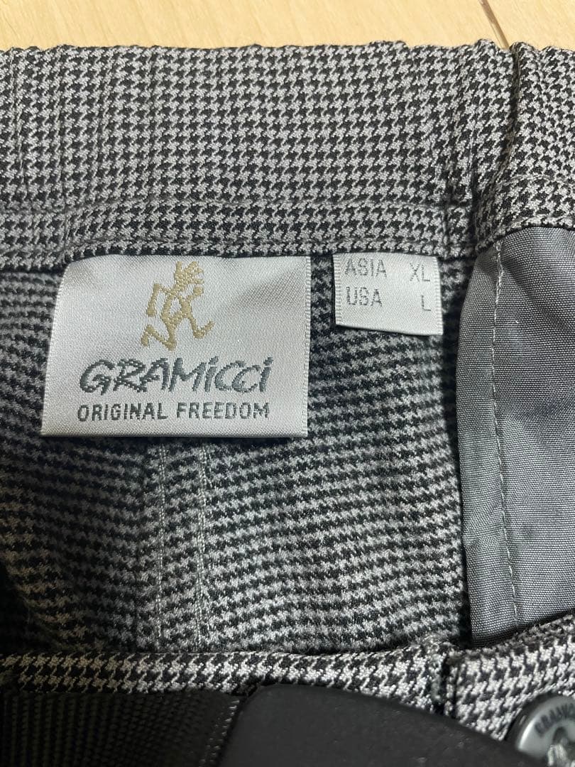 値下げ　GRAMICCI グレー ストレートパンツ XL