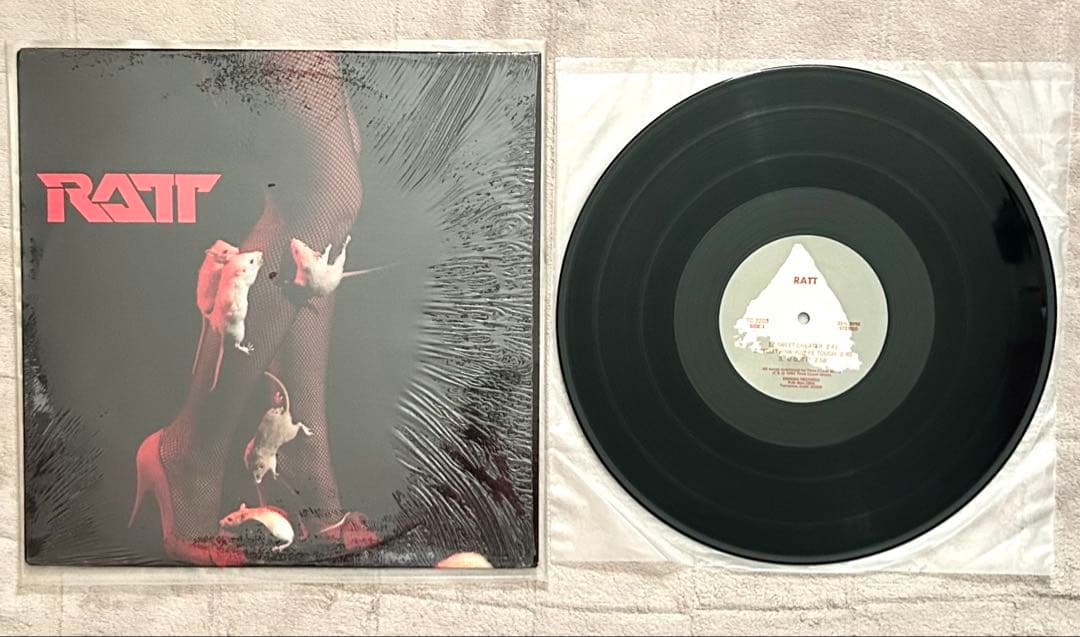超レアRATT ラット1983年 ミニレコード自主制作USA盤