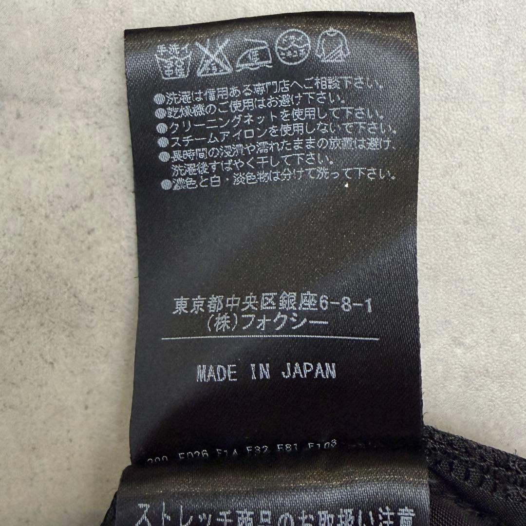 【FOXEY NEW YORK】ノースリーブフレアワンピース 黒 38 日本製