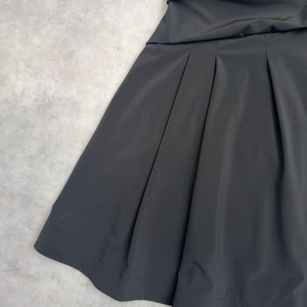【FOXEY NEW YORK】ノースリーブフレアワンピース 黒 38 日本製
