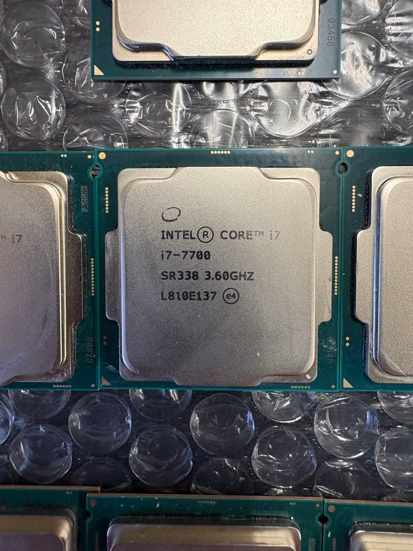 m*o様 Intel i7 cpu 7個セット