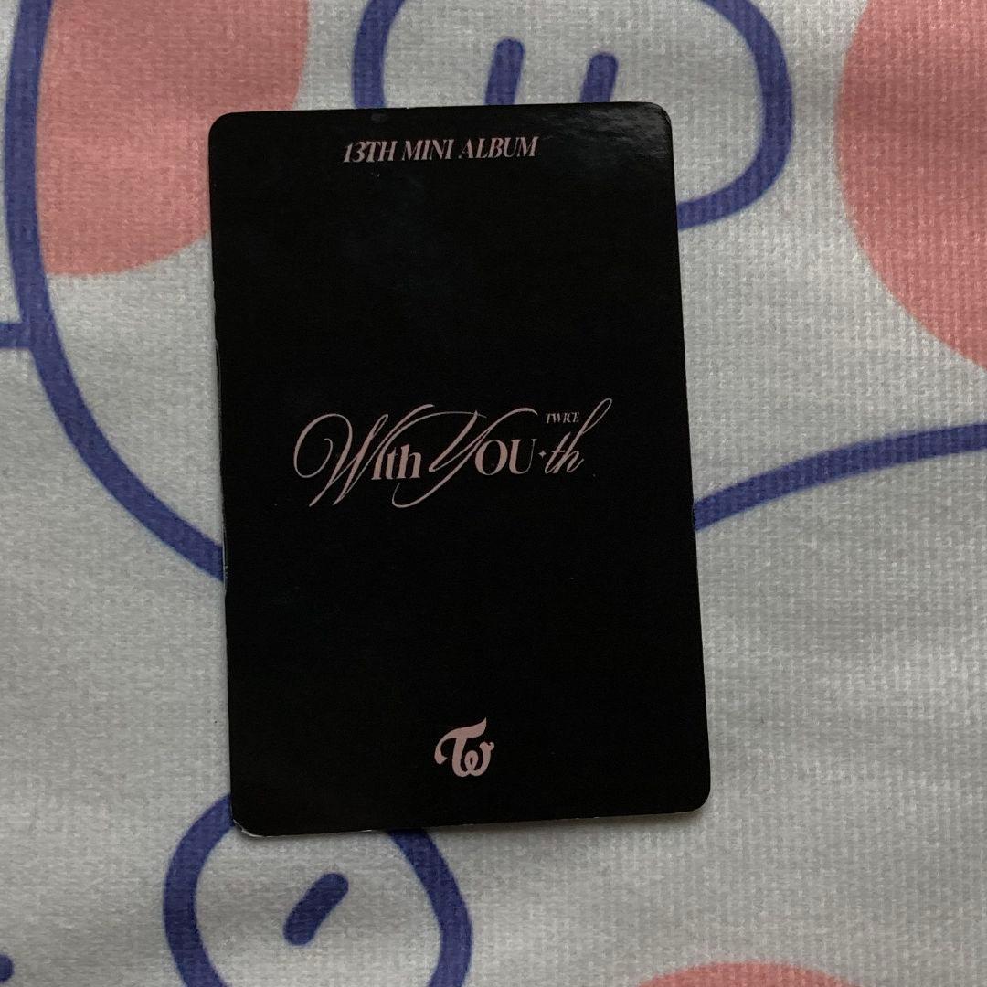 韓国 TWICE 事前収録 サノク With YOU-th サナ トレカ