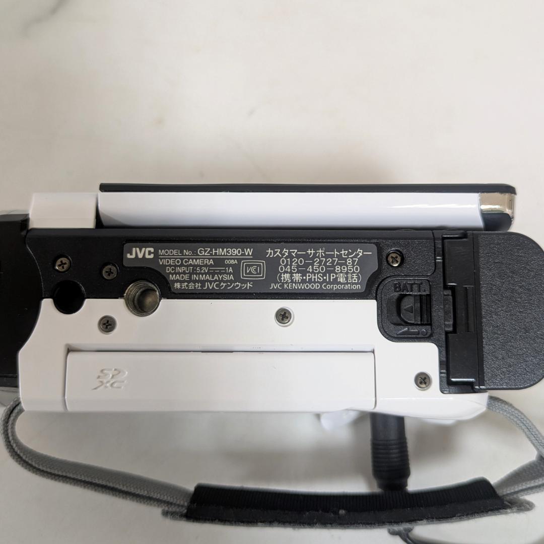 JVC Everio GZ-HM390-W エブリオ　ビデオカメラ