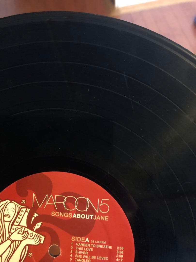 Maroon 5 Songs About Jane LPレコード