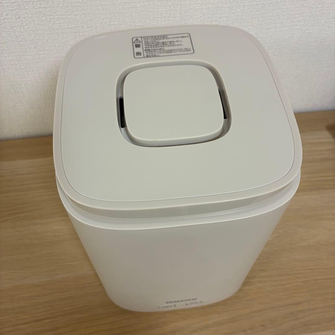 山善 加湿器 加熱式 スチーム式 ベージュ KKS-J24E_C