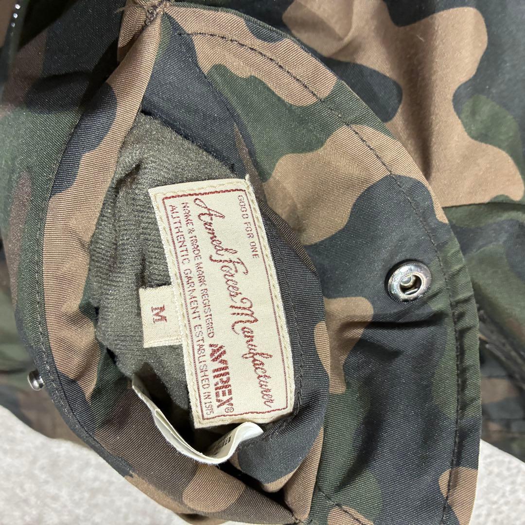 ギ*ュ様 AVIREX MA-1 CAMO 迷彩　ブルゾンジャケット　アビレック
