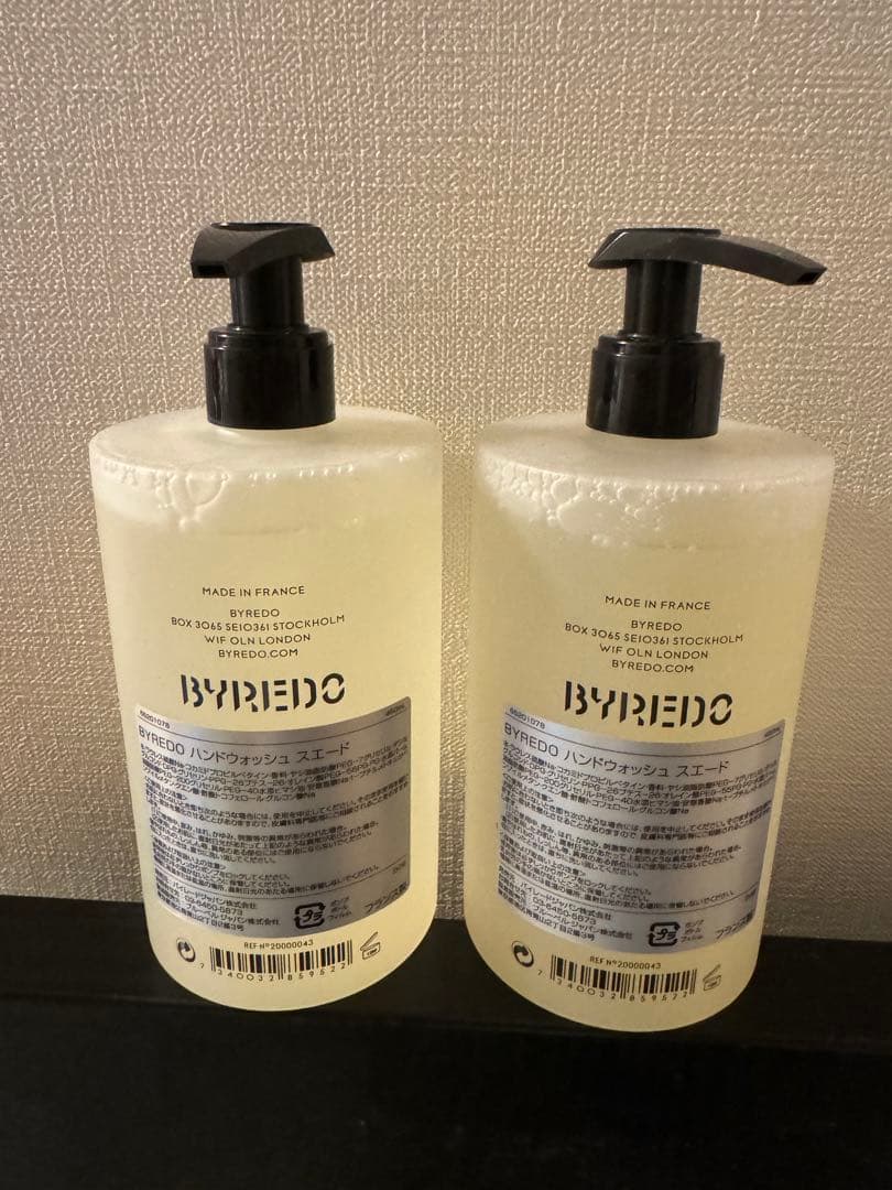 BYREDO SUEDE ハンドウォッシュ スエード 2本セット