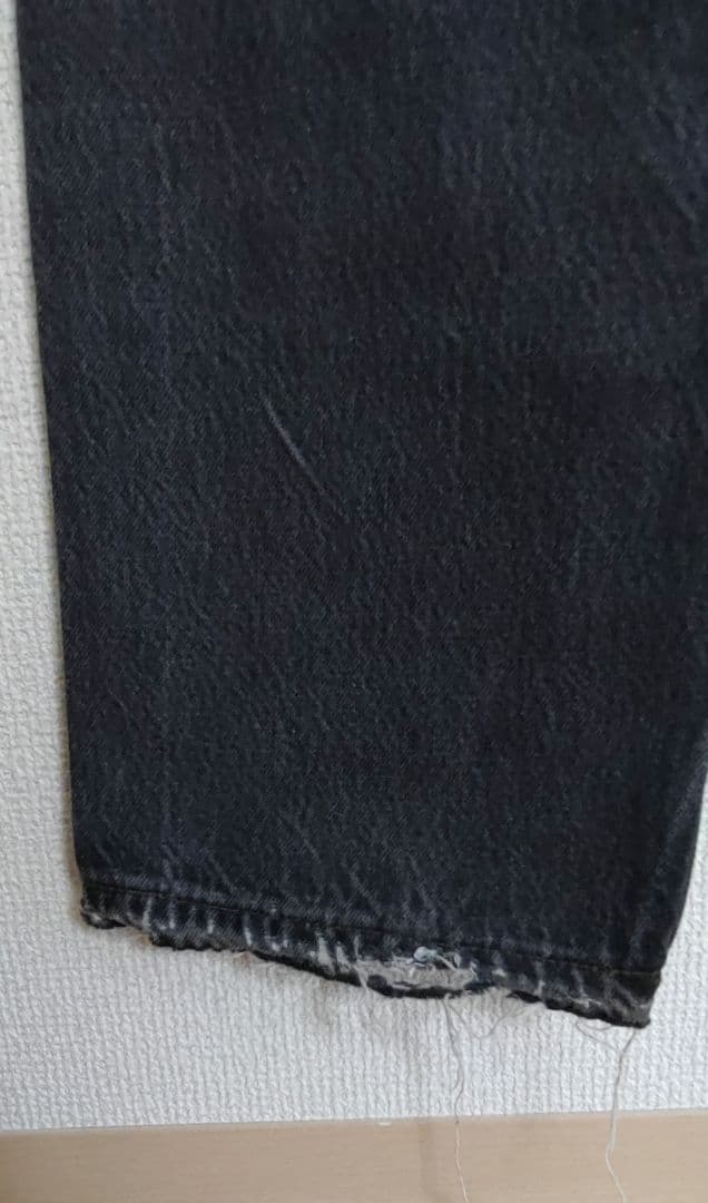 Levis501 ブラックデニム