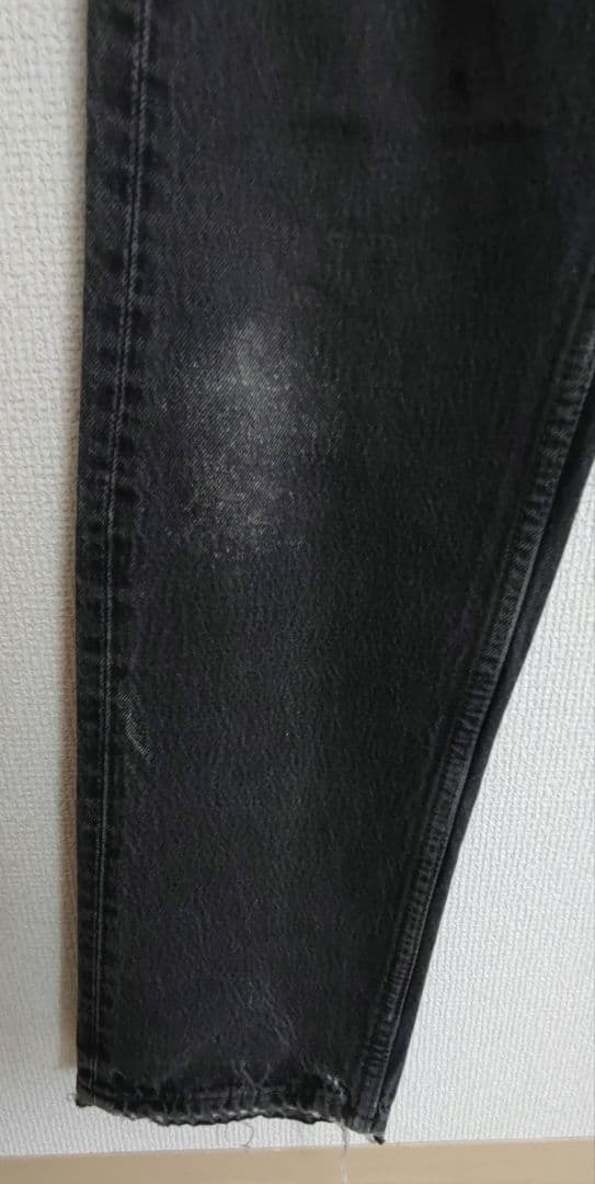 Levis501 ブラックデニム