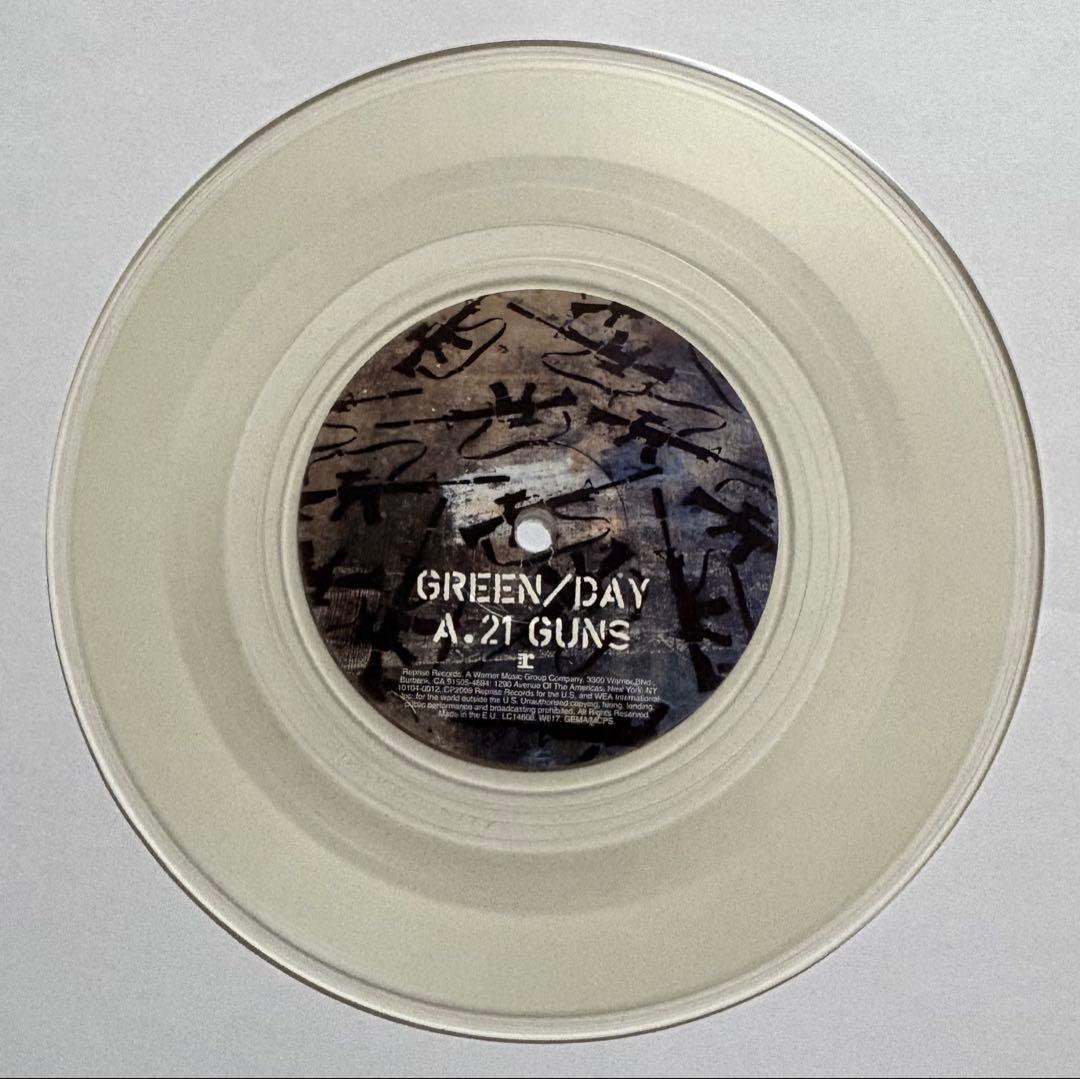 green day グリーンデイ メロコアパンク レコード 21guns