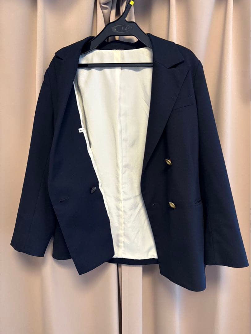 MilaOwen 金釦ダブルブレストブレザー