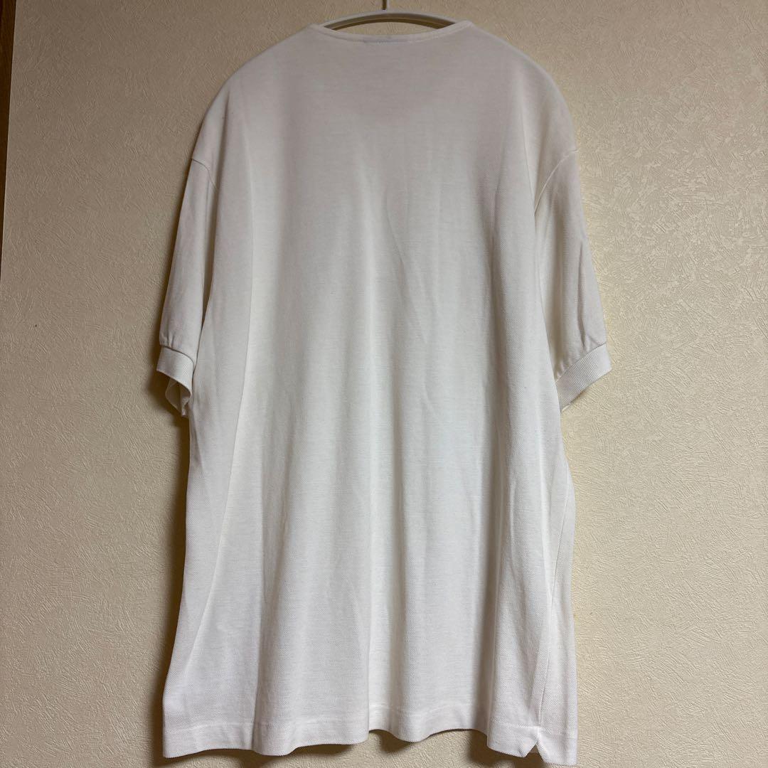 ノンネイティブ　ラコステ　ヘンリーネックTシャツ