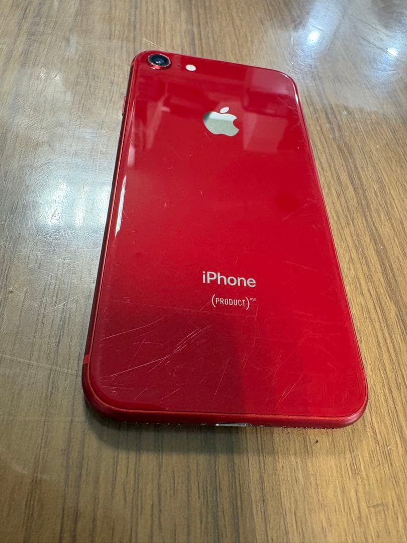 画面割れ 傷 iPhone8 64GB