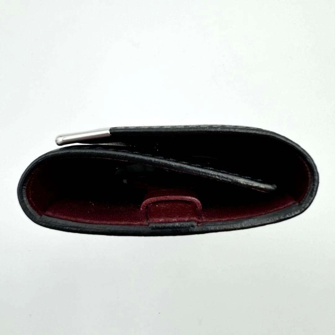極美品✨Cartier カルティエ　6連キーケース　ブラック　本革