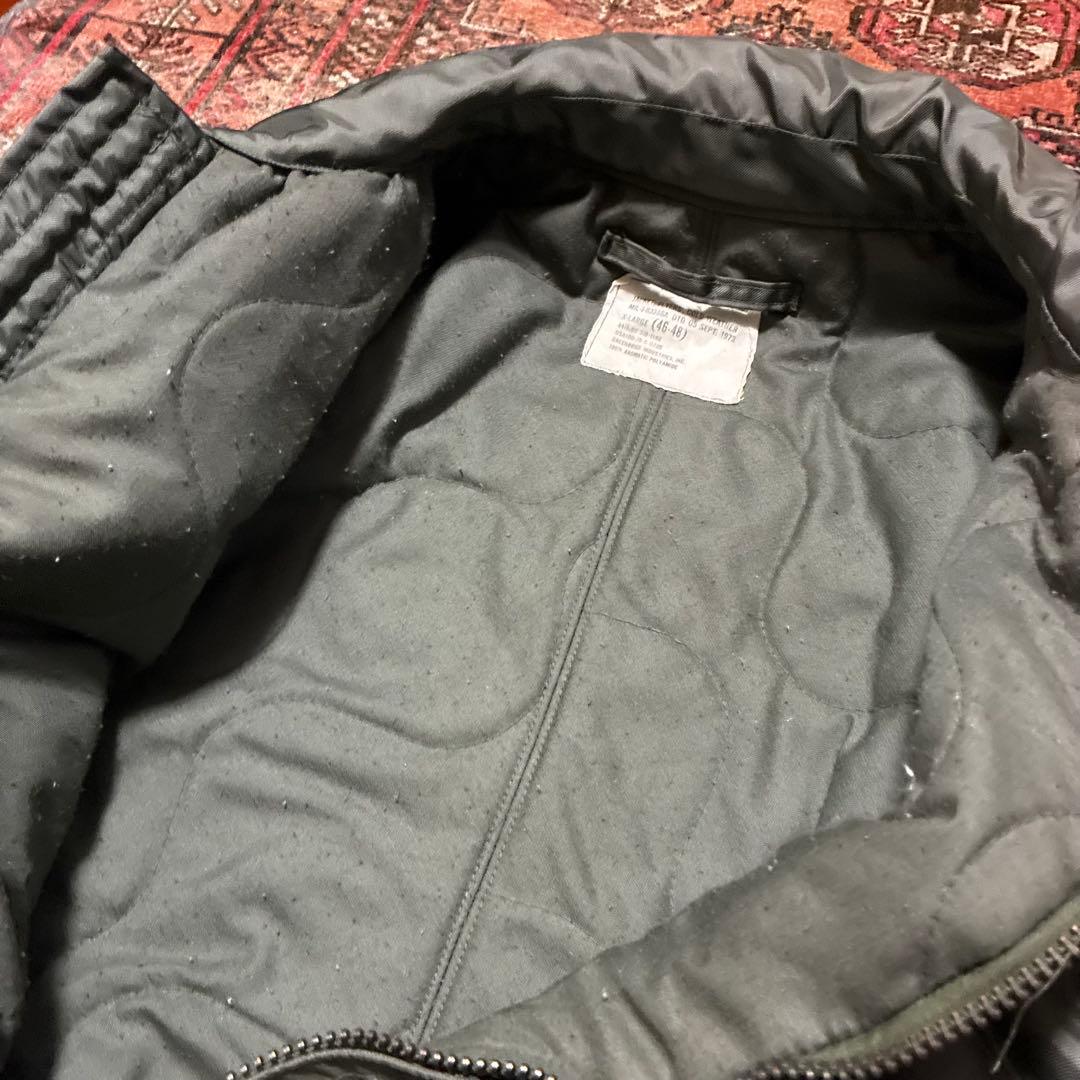 70S 実物 CWU-45P US ARMY 米軍 フライトジャケット XL