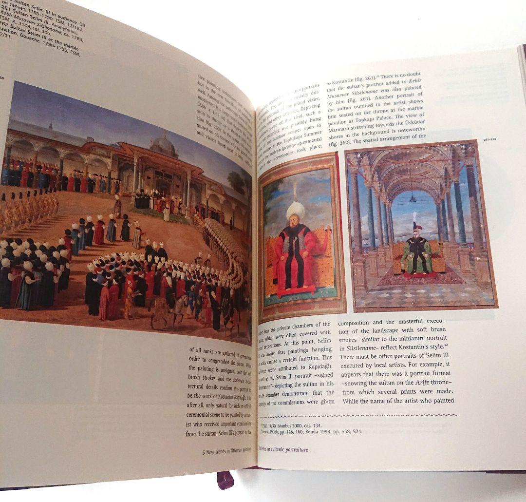 洋書　Ottoman Painting ミニアチュール 大型本