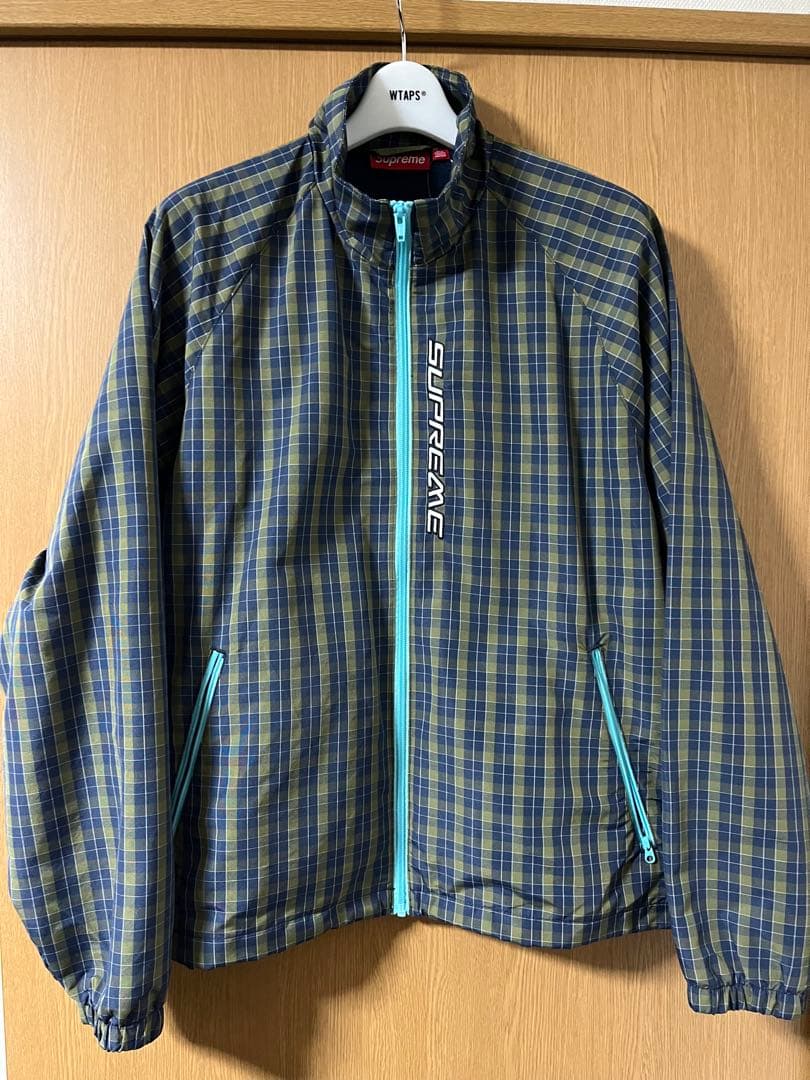Supreme Plaid Track Jacket チェック柄Mサイズ