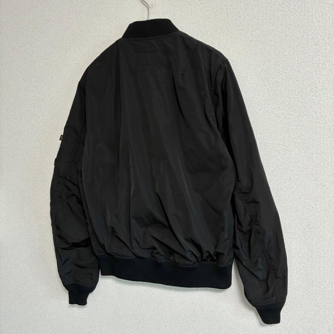 美品　ALPHA MA-1 フライトジャケット ブラック Mサイズ