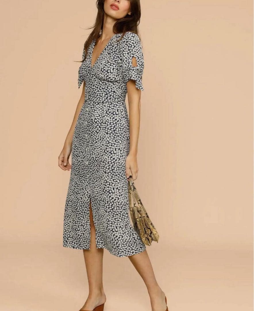 Rouje ルージュ　Laura dress 花柄　ワンピース　34 IENA