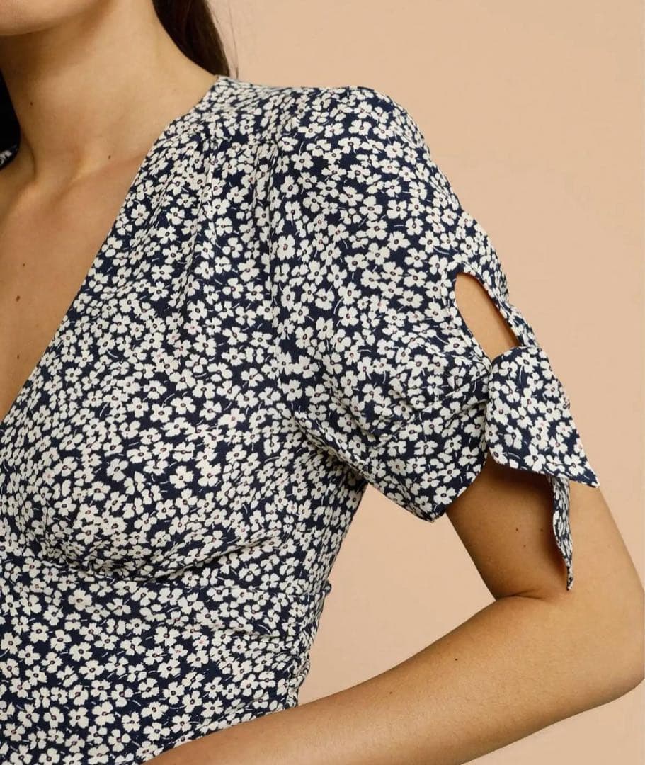 Rouje ルージュ　Laura dress 花柄　ワンピース　34 IENA